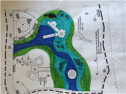 Final Design of the rubber surface at Maffeo-Sutton Park