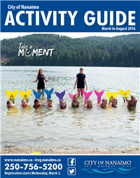 City of Nanaimo 2016 Spring and Summer Activity Guide Cover