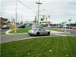 The new intersection at Northfield Rd and Boundary Ave