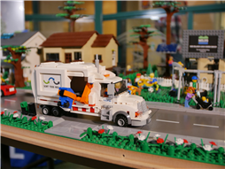 Sort Toss Roll Lego Garbage Truck