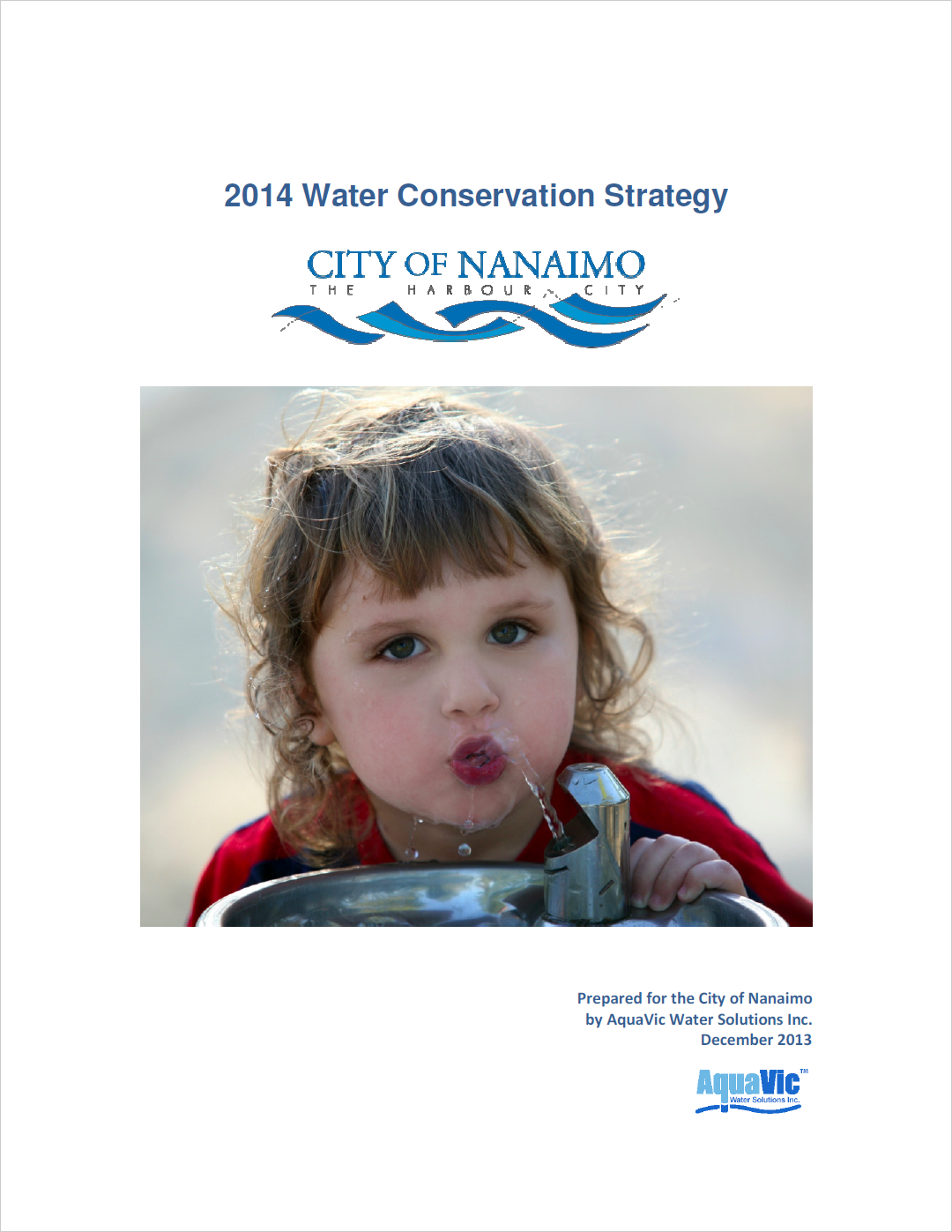 nanaimowaterconservationstrategycover