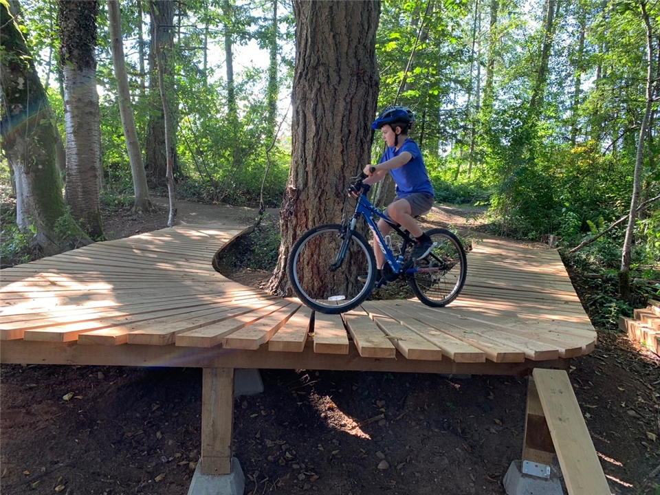 New mountain bike skills park opens in Nanaimo City of Nanaimo