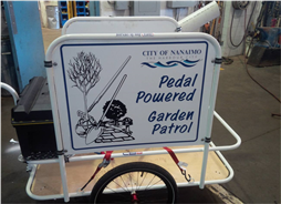 Pedal Powered Garden Patrol