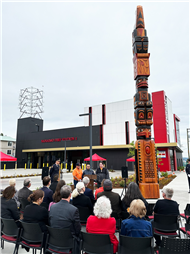 Elder Jerry Brown speaking at the opening ceremony