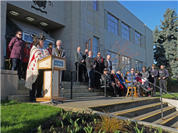 Chief Wyse speaking