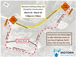 Detour Route Map