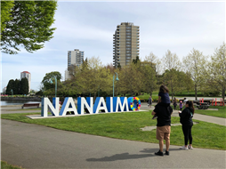 Public Viewing Nanaimo Sign