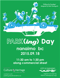 POSTER - PARK(ing) Day 2015 