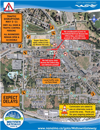 Bowen/Northfield Traffic Disruptions May 5-11