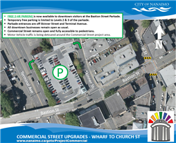 Bastion Street Parkade - free parking details