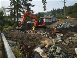 Constructing the new side channel in Woodstream Park