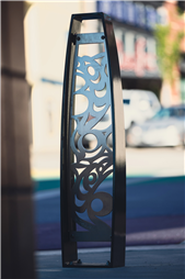 Commercial Street Bollards Design by Joel Good