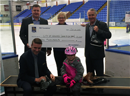 Cheque Presentation from RBC to City of Nanaimo