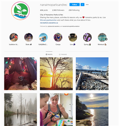 Instagram @nanaimoparksandrec