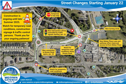 Midtown Gateway Street Changes