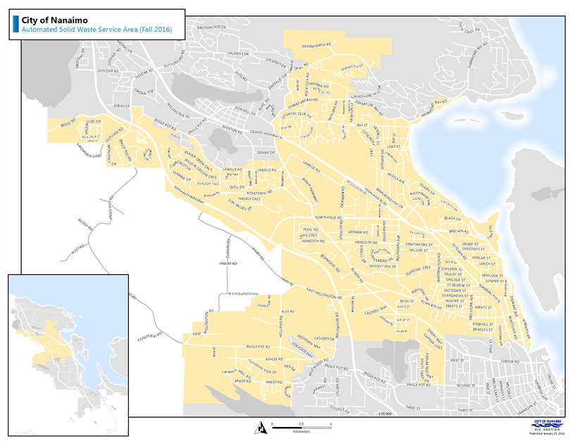 City chooses Central Nanaimo to rollout first phase of automated