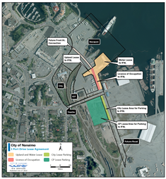 Island Ferries Lease/Licence Areas at 1 Port Drive