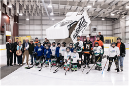 New ice resurfacer art by Noel Brown in honour of the Coast Salish Storm hockey team