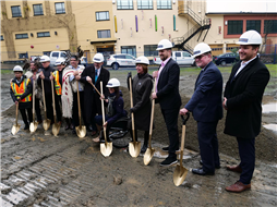 Gordon Street Ground-breaking Photo 1