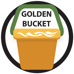 Golden Bucket Sticker