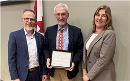 Commonwealth Award presentation