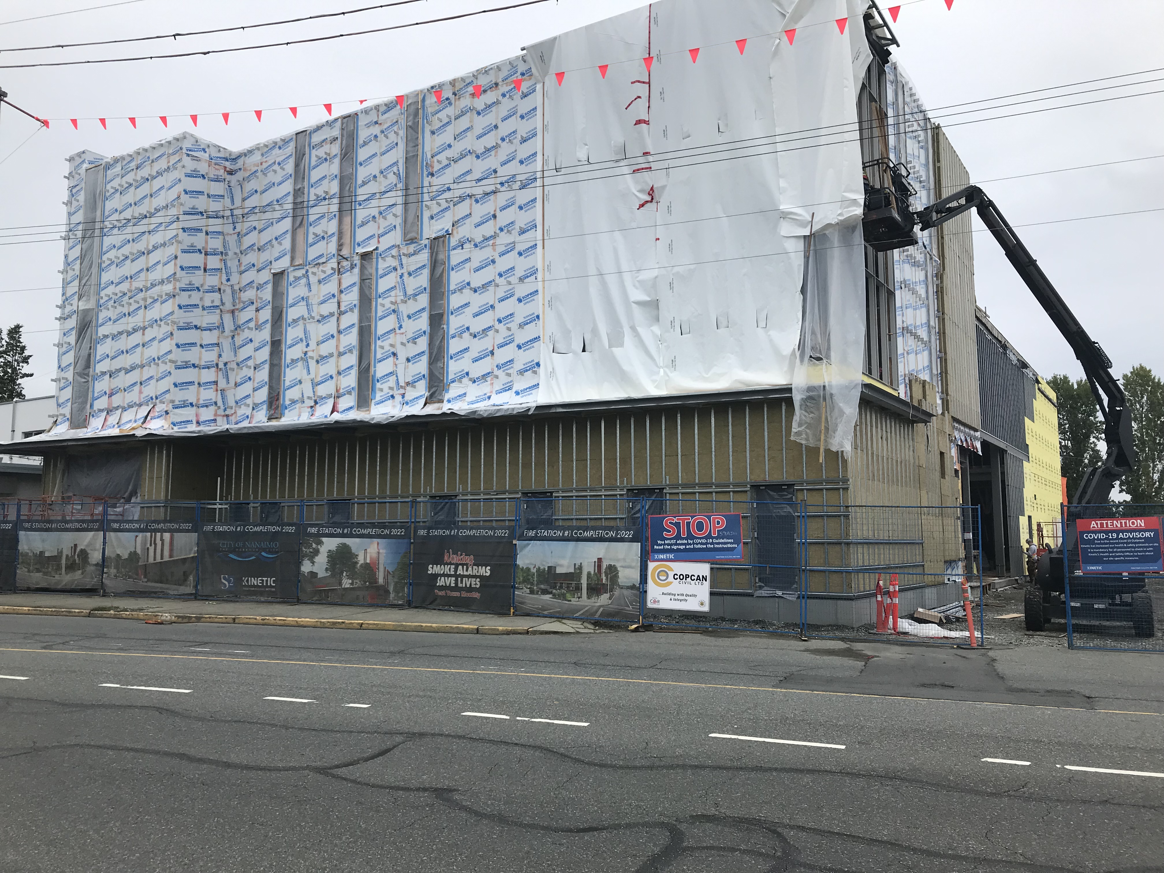 September 20th, 2021 - Firehall #1 Construction Update