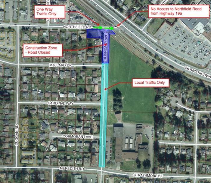 2018 Northfield detour