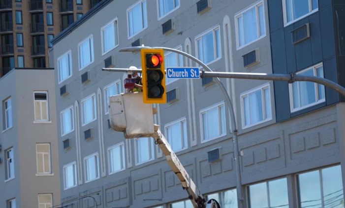 church signal light