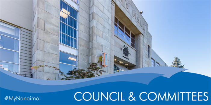 Council and Committees header image of City hall