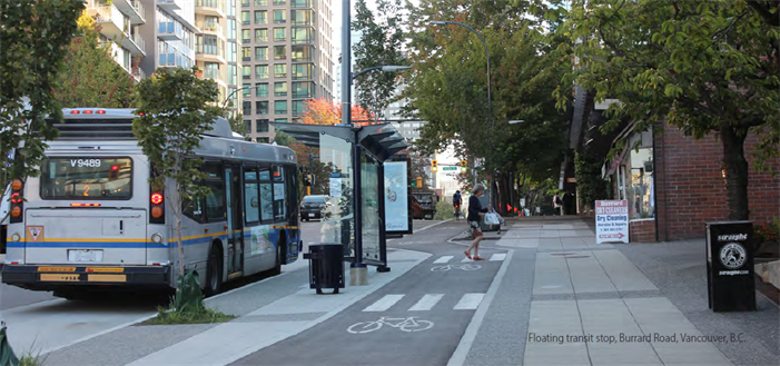 floating bus stop example