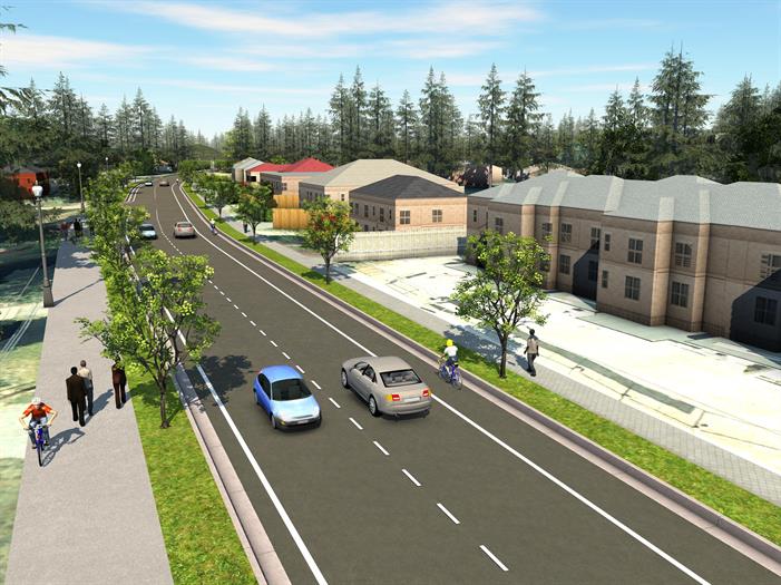 Metral Drive Render Metral Drive Render