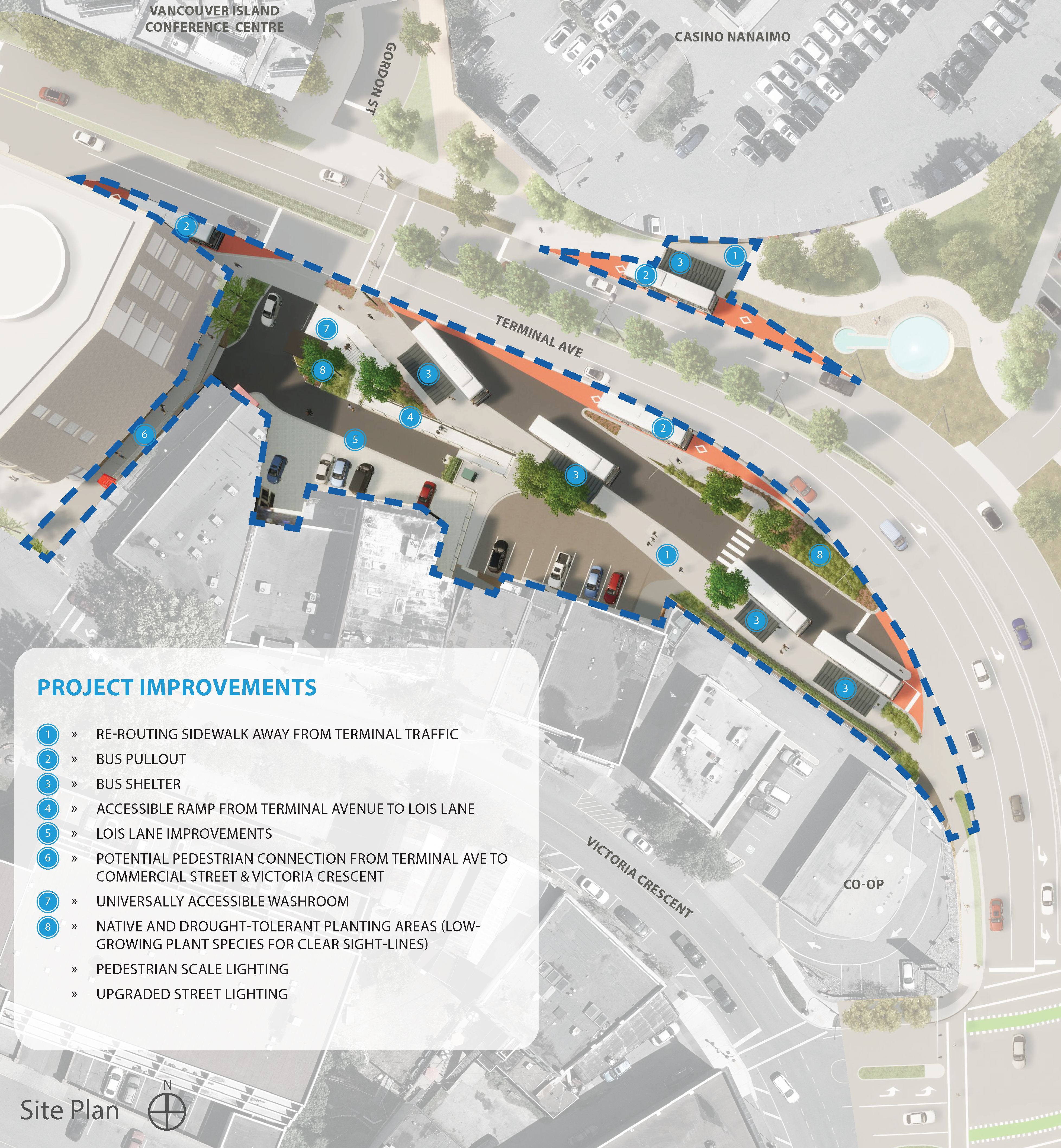 Transit Exchange Site Plan