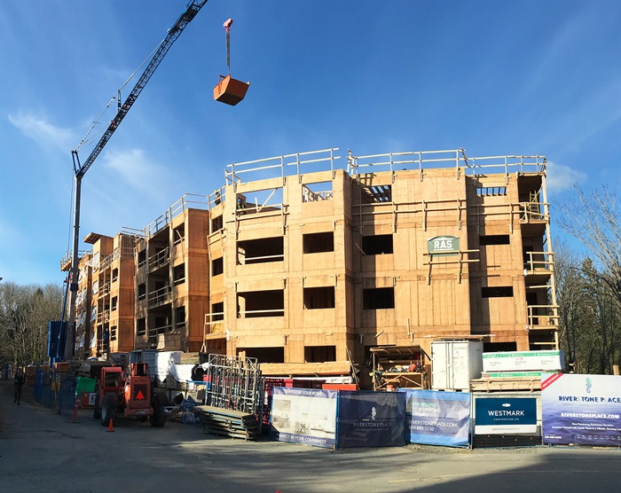 Prideaux Development streetside A new residential development under construction on Prideaux Street