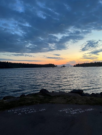 Concrete poem by Sonnet L'Abbé