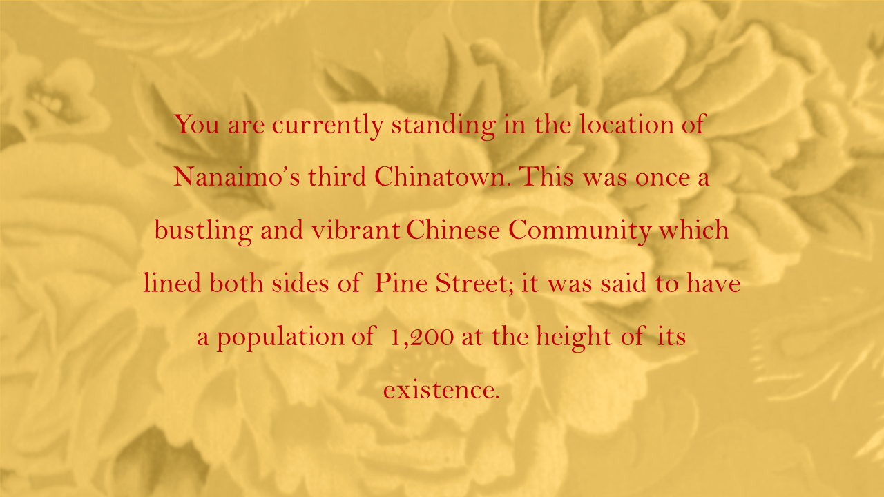 Nanaimo's third Chinatown