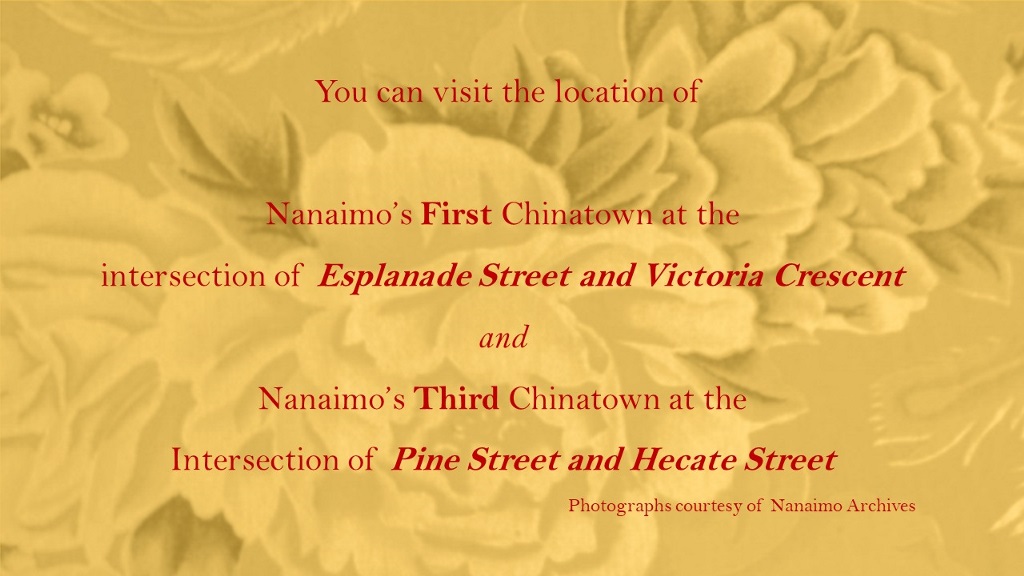 Nanaimo Chinatown Locations