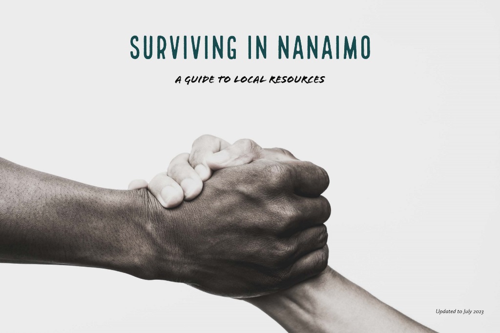 Surivinng in Nanaimo,  a guiide to local resources