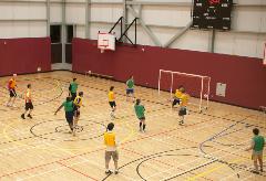 Inside Oliver Woods Activity Centre gym