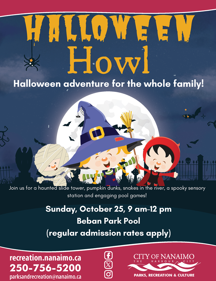 Halloween Howl Special Event at Beban Park Pool