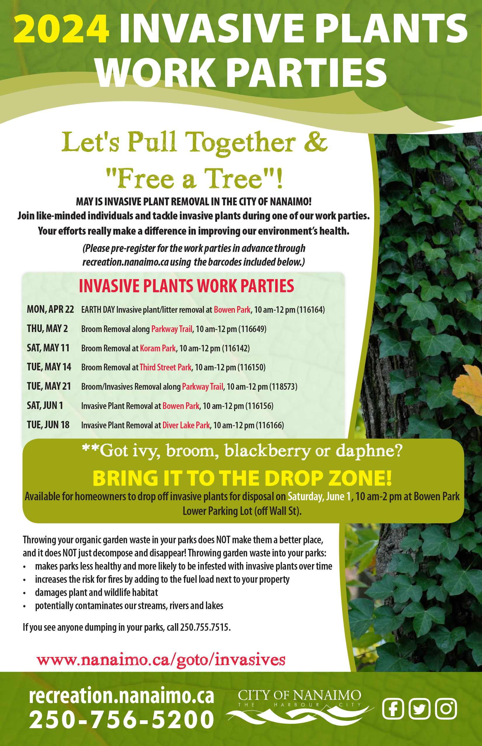 Invasive Plants Work Party Poster