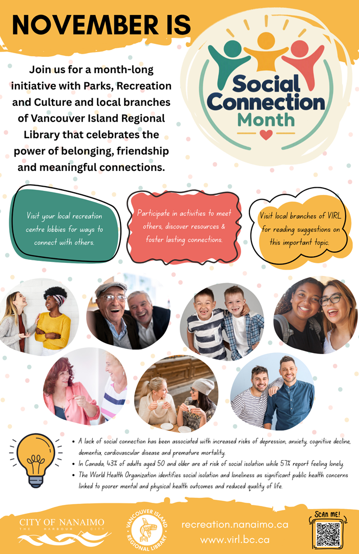 Social Connection Month Poster