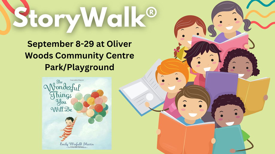 Story Walks August 20 to September 7 Mansfield Park