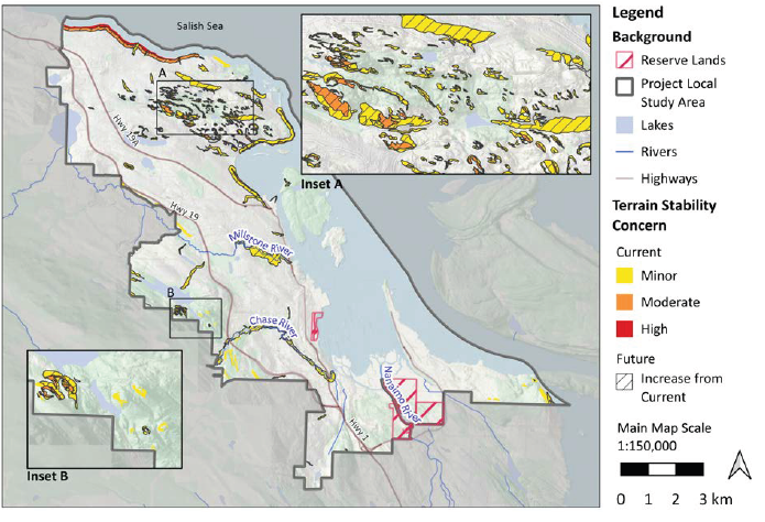 Mass Movement Geohazards Map