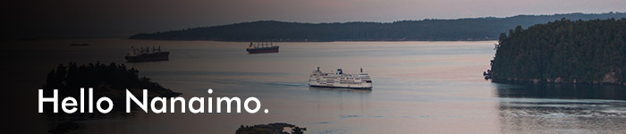 BC Ferry arriving in Departure Bay. Hello Nanaimo