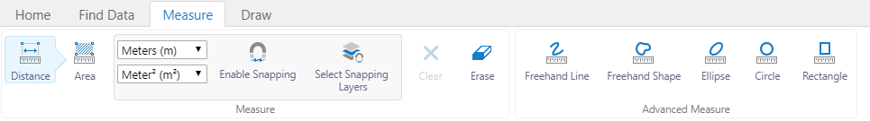 NanaimoMap Measure Tab NanaimoMap Measure Tab