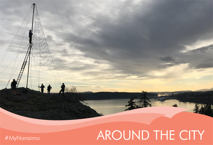 Around-the-City-dec-16 Around the City header image of light stringing on top of sugarloaf mountain