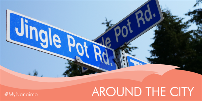 Around the City header image of Jingle Pot Road Sign