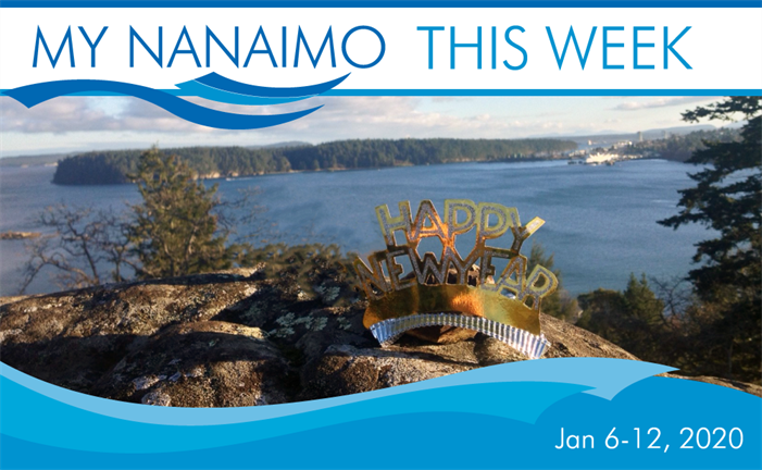 My Nanaimo This Week Header image from sugarloaf mountain to departure  bay