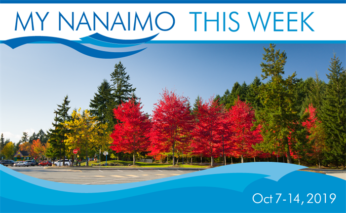 My Nanaimo This Week for October 7-14 header image of fall foliage