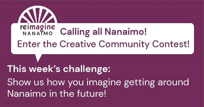 Reimagine - How we move Reimagine Nanaimo graphic